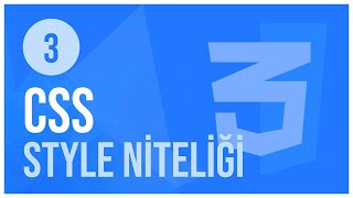 CSS Dersleri -3 / style Niteliği