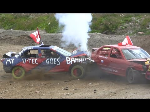 2017 Gander Demolition Derby - Small Car Heat