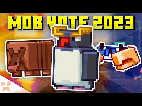 wattles - PENGUIN, ARMADILLO, CRAB - Minecraft Mob Vote 2023 Everything To Know