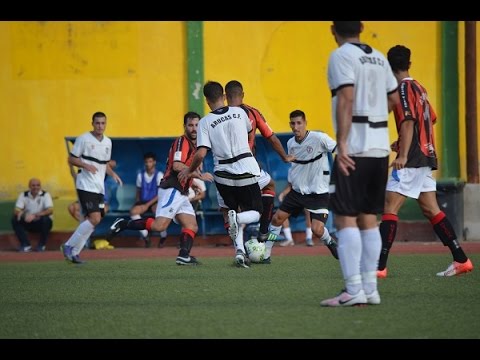 3 oportunidades de gol del Arucas CF. Partido Arucas-Unión Viera. Tercera División
