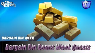Spend Those Gold Bars! It is Bargain Bin Bonus Week! - Fortnite Chapter 3 Season 4