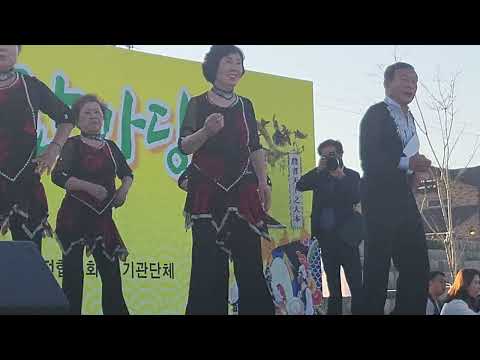 나주시중부노인복지관 라인댄스팀 공연