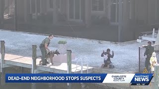 Charlotte County deputies catch multiple suspects fleeing from traffic stop