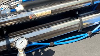 Brand New Customer built RoDi filtration system machine for solar panel cleaning