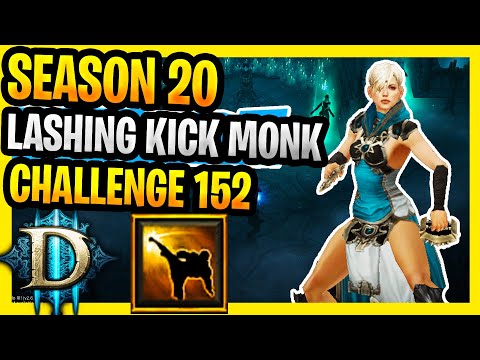 Season 20 Diablo 3 Challenge Rift 152 Lashing Tail Kick Monk Guide Diablo 3 D3 Season 20 Rifts