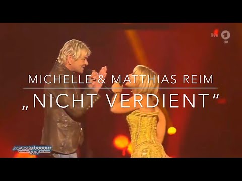 Michelle & Matthias Reim - „Nicht verdient“ (Schlagerboom 2018 - Alles funkelt! Alles glitzert!)