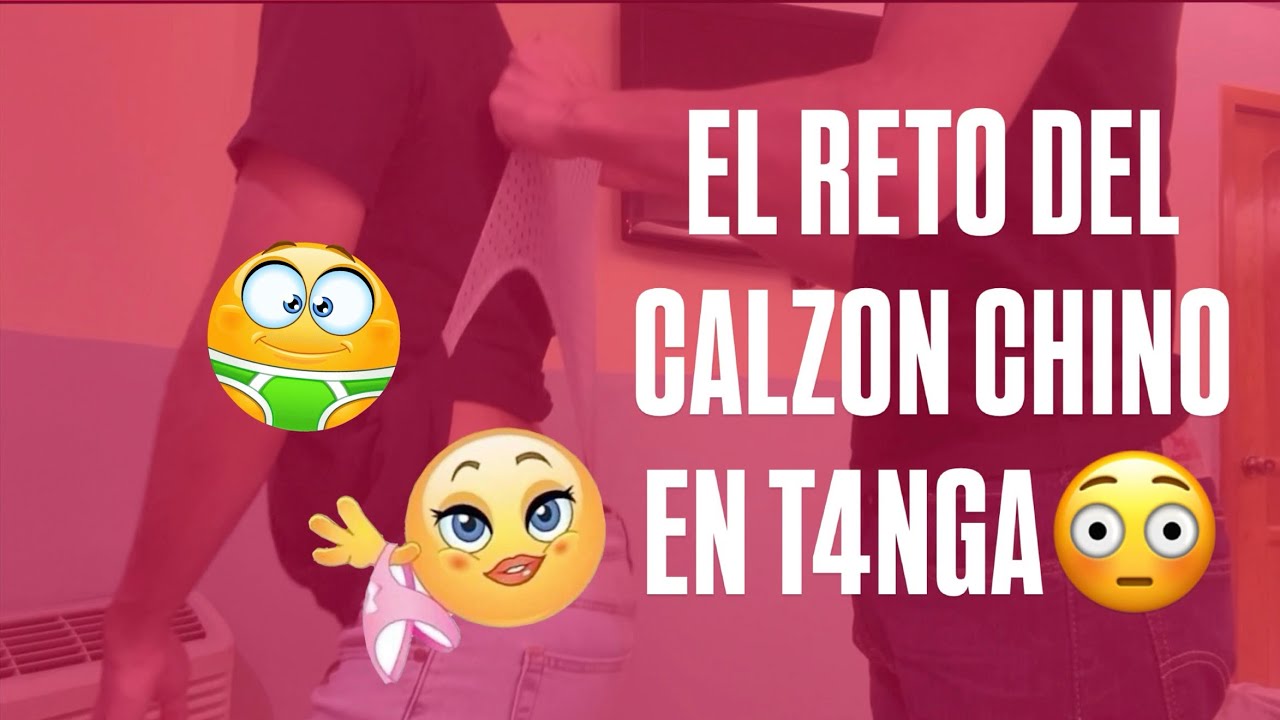 EL RETO DEL CALZON CHINO EN TANGA/THE THONG WEDGIE CHALLENGE 