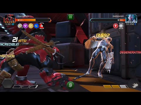 Boss 6.4.3 Darkhawk Easy to Kill with MOD #marvelcontestofchampions #mcoc