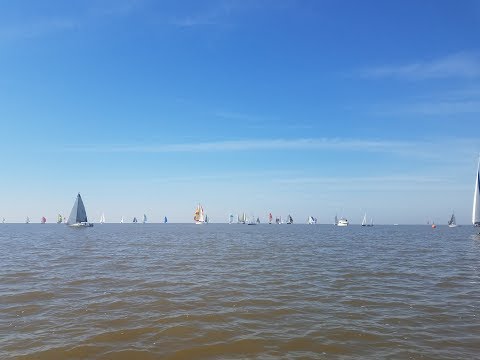 Dauphin Island Race 2018 on a Hunter 22