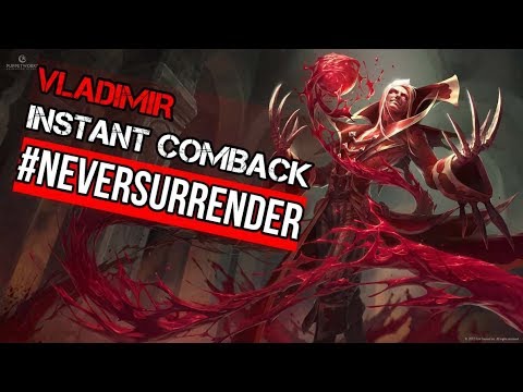 VLAD LATE GAME INSTANT COMEBACK (League of Legends Highlight/Funny Moment)