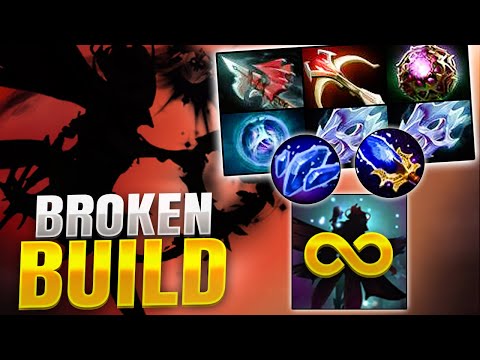 Everything can work in Dota 2 - Broken New Meta Dark Willow Hard Carry Build