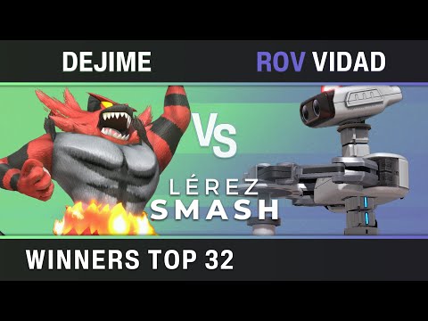 Lérez Smash Winners Top32 - Dejime (Incineroar) Vs. Vidad (R.O.B) - SSBU