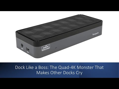 Dock Like a Boss: The Quad-4K Monster That Makes Other Docks Cry