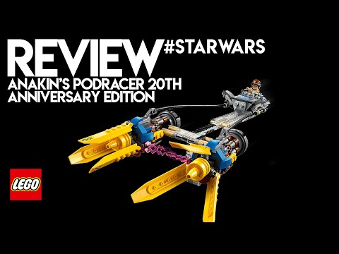 Vidéo LEGO Star Wars 75258 : Le Podracer d'Anakin – Édition 20ème anniversaire