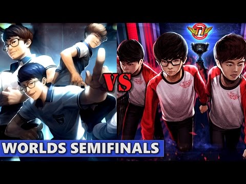 ROX Tigers vs SKT T1 WORLDS 2016 Semifinals Highlights
