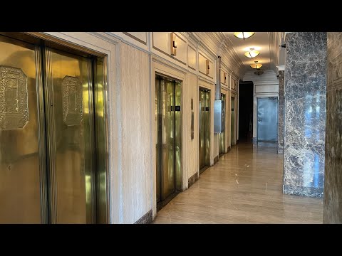 Otis Elevonic 411M Modded Elevators at Home Life Building, Louisville, KY