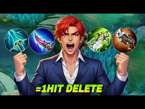 WTF INSANE DAMAGE!! CHOU 1 HIT DMG BUILD AND FULL GAMEPLAY💀 2026 HIT| MLBB