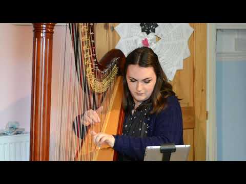 A Mhaighdean Bhan Uasal/ Noble Maiden Fair (From Brave) Harp Solo- Sam Hickman, Singing Harpist