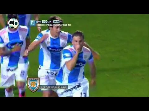 Gol Rodrigo Depetris - Atlético Rafaela 1 Vs Lanús 0 - Primera División 2014
