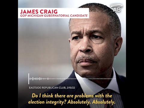 EXPOSED: James Craig falsely says he "absolutely" thinks "there [were] problems" with 2020 election