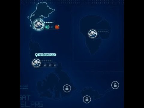 Visitando ilhas Nublar e Muerta | Jurassic World Evolution N°8 - Gameplay Português Dublado PT-BR