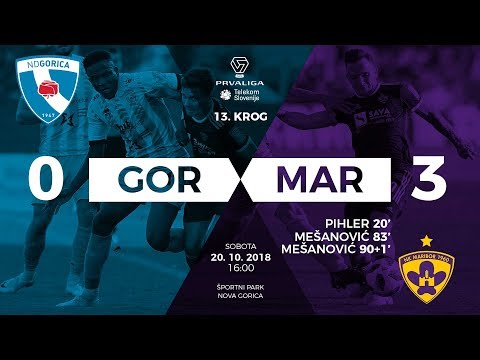 13.krog: Gorica - Maribor 0:3 ; Prva liga Telekom Slovenije 2018/2019
