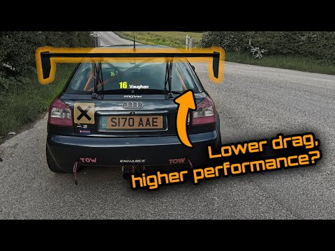 BYC wing for the Team Prawn Racing A3 low drag