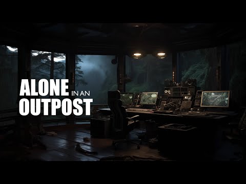 ALONE In An Outpost - Night 1 | 4K Sleep Focus Ambient