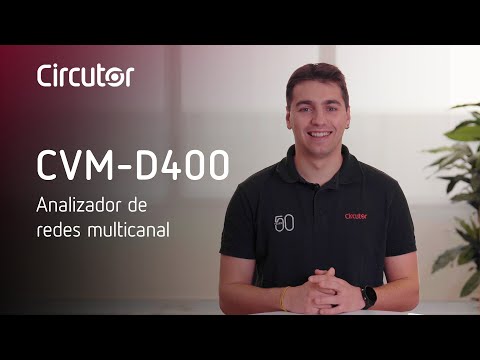 Analizador de redes multicanal CVM-D400