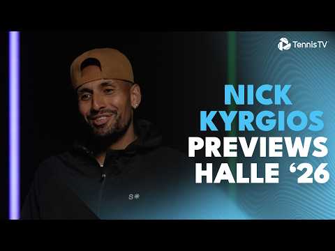 "I Feel Like I Can Do Some Damage" 😤 Nick Kyrgios Previews Grass Swing | Halle 2026