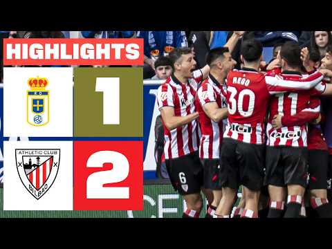 REAL OVIEDO 1 - 2 ATHLETIC CLUB | HIGHLIGHTS LALIGA EA SPORTS
