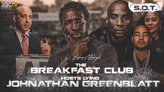 #SHOUTOUTTUESDAY Presents | The Breakfast Club Hosts Lying Jonathan Greenblatt #adl