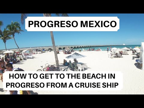 Thumbnail for Progreso Mexico | How to get to the Beach in Progreso from a Cruise Ship