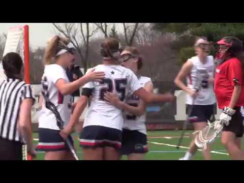 RMU vs SFU - Women's Lacrosse Highlights