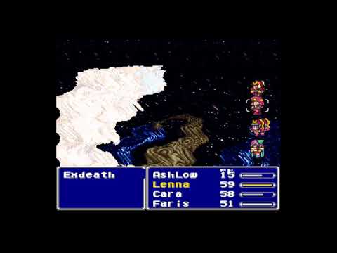 Final Fantasy V Low Level Challenge - Final Battle: Exdeath and Neo Exdeath