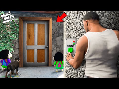 Franklin Opens The New Secret Door With Shinchan In GTA 5!