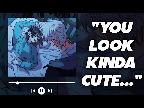 Goth Roommate Finds You Cuddling His Hoodie In Your Sleep! [Strangers To Lovers] [Teasing] [Cuddles]