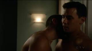 Conrad Ricamora (gay kiss #2 with new boyfriend) gay scenes - How to Get Away With Murder season 3