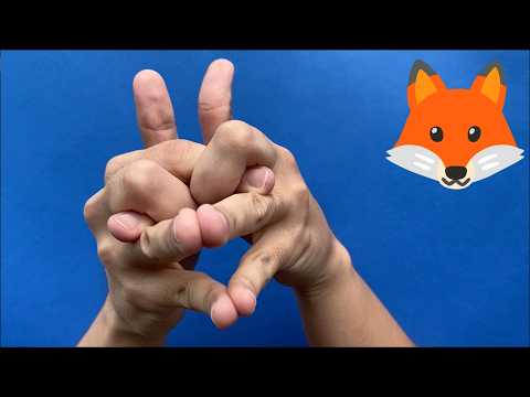 FOX 🦊 Hand Puppet Tutorial
