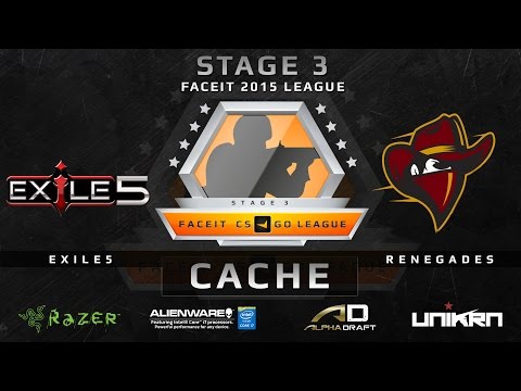 Exile5 vs Renegades - Cache (FACEIT League Stage 3 OCE)