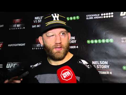 UFC Fight Night 53: Tor Troéng "Jag tar en paus ifrån mma"
