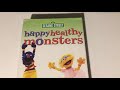 Sesame Street Happy Healthy Monsters VHS Movie Collection
