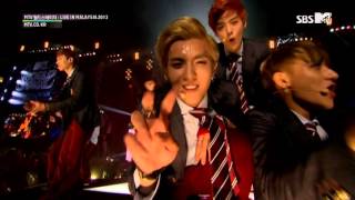 EXO 365 130927 SBS MTV World Stage Live in Malaysia