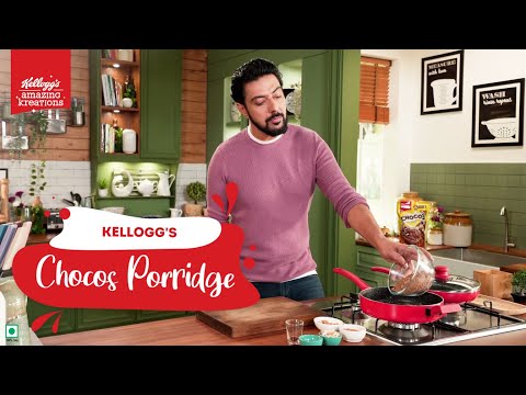 Kellogg’s Chocos Porridge | Kellogg’s Amazing Kreations by Ranveer Brar