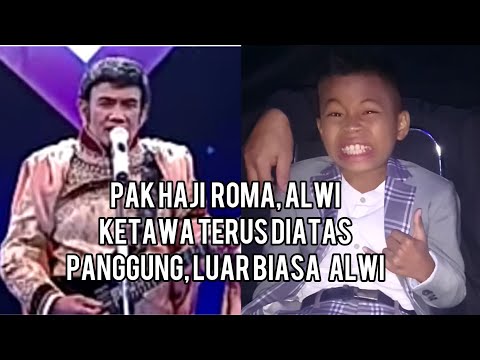 LUAR BIASA ALWI, BIKIN PAK HAJI RHOMA IRAMA KETAWA TERUS DI ATAS PANGGUNG