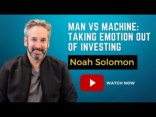 Thumbnail of YouTube video: Man vs Machine: Taking Emotion Out of Investing