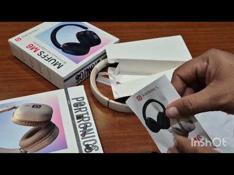 Thumbnail for Unboxing of Portronics MUFFS M6 Bluetooth wireless calling headphone