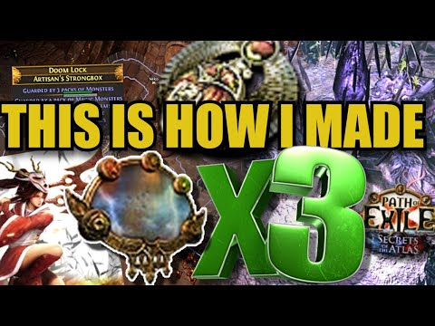 T17 的堅固箱仍然非常瘋狂 + 我的初始農場 - 流亡之路 3.26 (Strongboxes in T17's are still INSANE + My Starter Farm - Path of Exile 3.26)