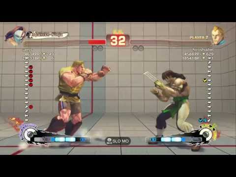 uenis (Vega) VS hiroshiabel (Abel) Super Street Fighter IV Arcade Edition 2012 *1080p* HD