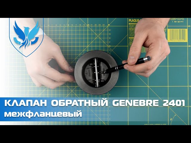 Клапан обратный межфланцевый двухстворчатый Genebre 2401